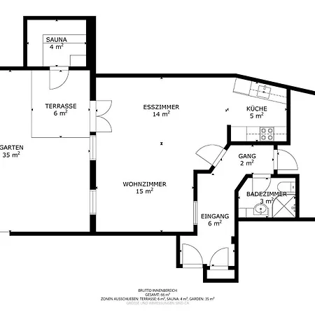 Gemuetliche 2.5 Mit Privater Sauna
