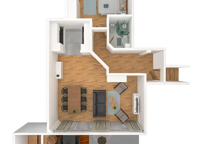 Gemütliche 2.5 Mit Privater Sauna *