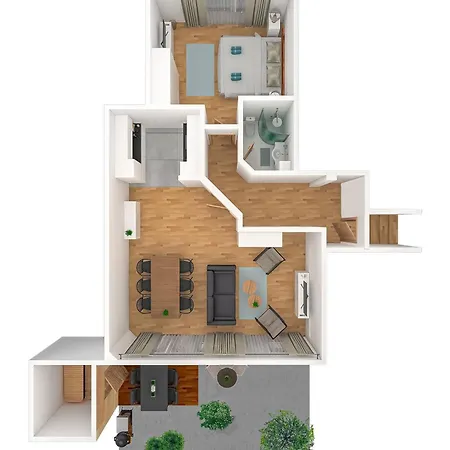 Gemuetliche 2.5 Mit Privater Sauna *