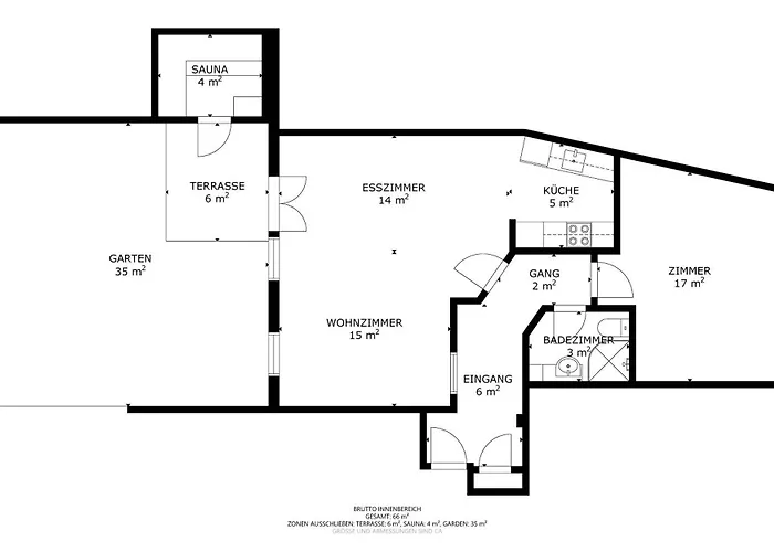 Gemuetliche 2.5 Mit Privater Sauna