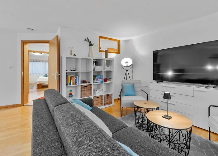 Gemuetliche 2.5 Mit Privater Sauna Apartman